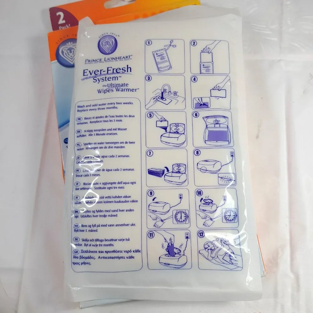 Prince Lionheart EverFresh System Replacement‎ Pillow for Wipe Warmers 0239 READ